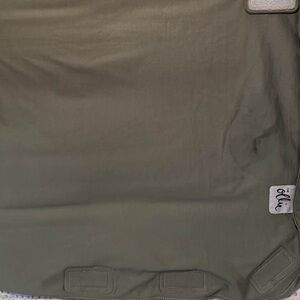Olive Green Kids Blanket